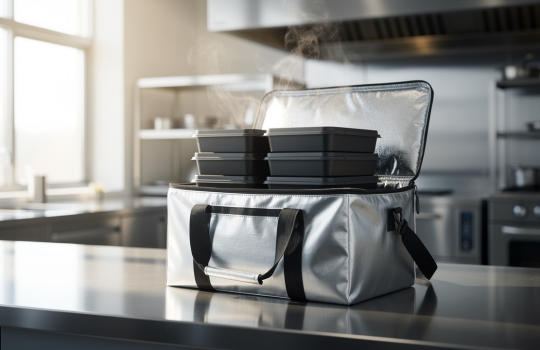 שקיות Thermobag לבידוד תרמי מתקדם במשלוחי מזון ופתרונות אריזה2